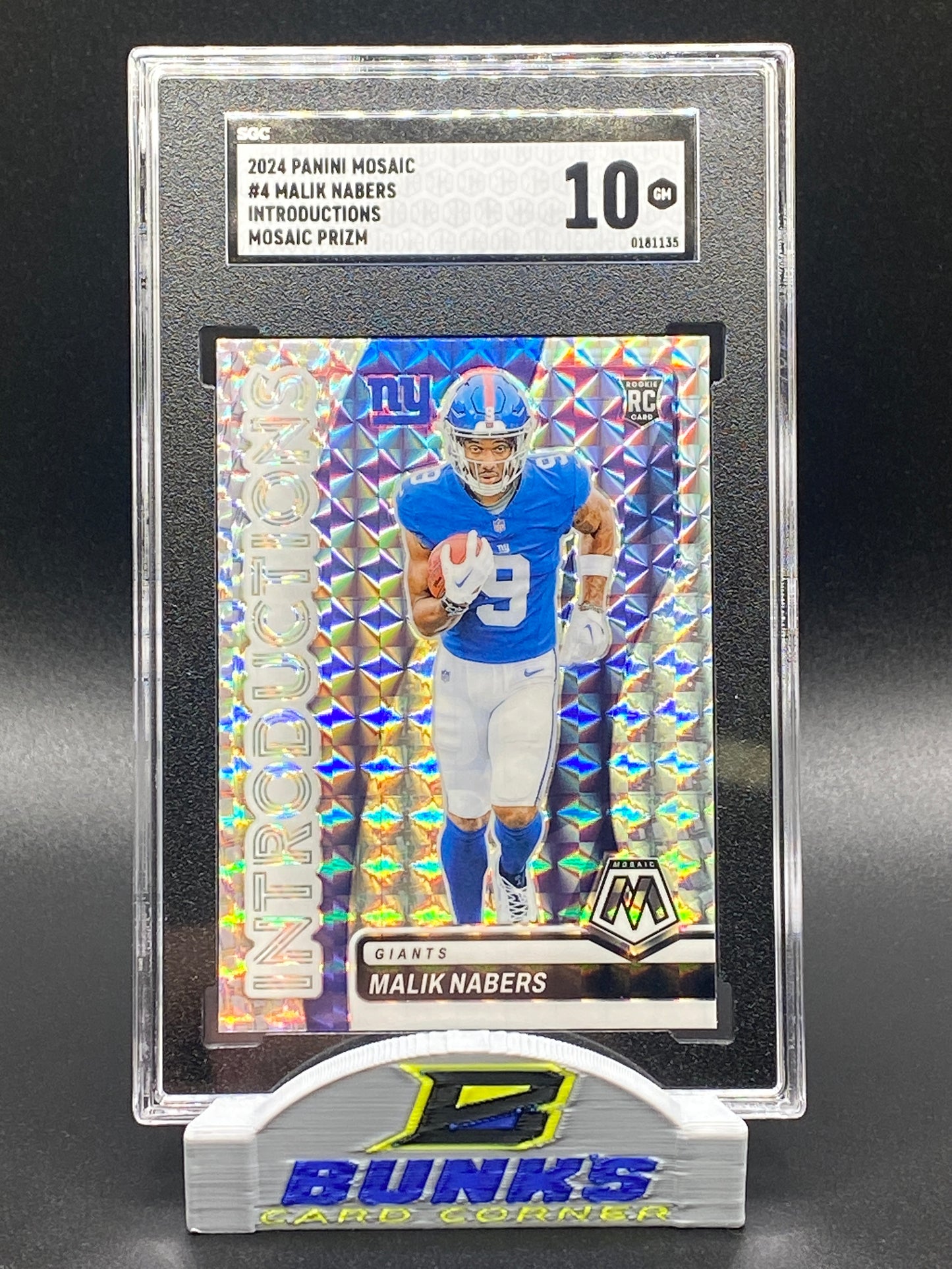 2024 Malik Nabers Rookie Card (Box B5)