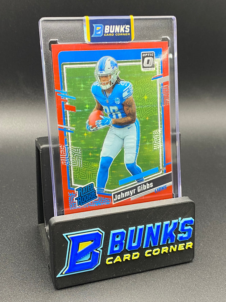2023 Jahmyr Gibbs Donruss Optic Red Rc