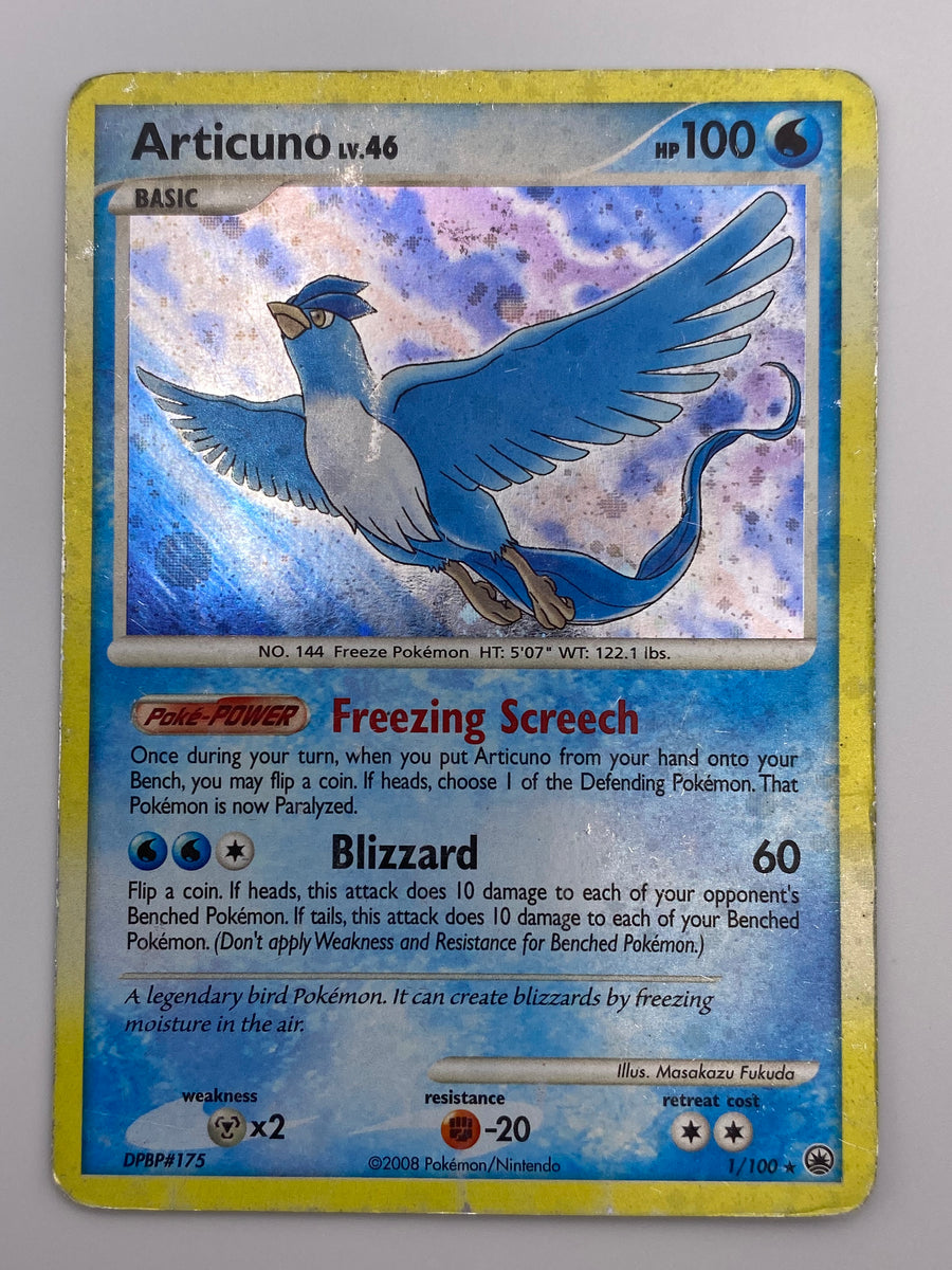 Articuno Holo (Holo Bleed) Majestic Dawn HP