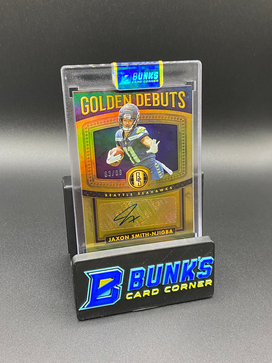 2023 Jaxon Smith-Njigba Panini Gold Standard Golden Debuts Auto 63/99