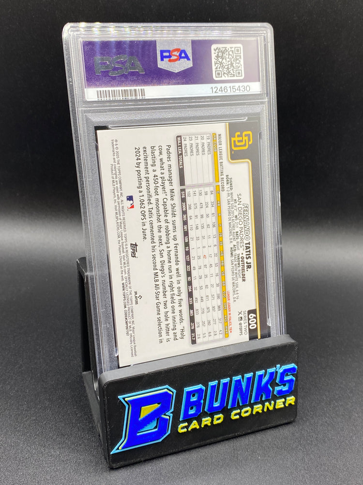 2025 Fernando Tatis Jr. Team Color Border PSA 9