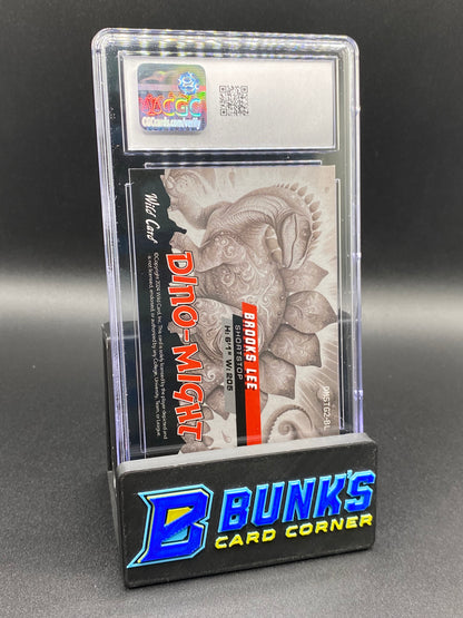 2024 Brooks Lee Purple Cross Hatch Stegosaurus CGC 10 4/10 Rc