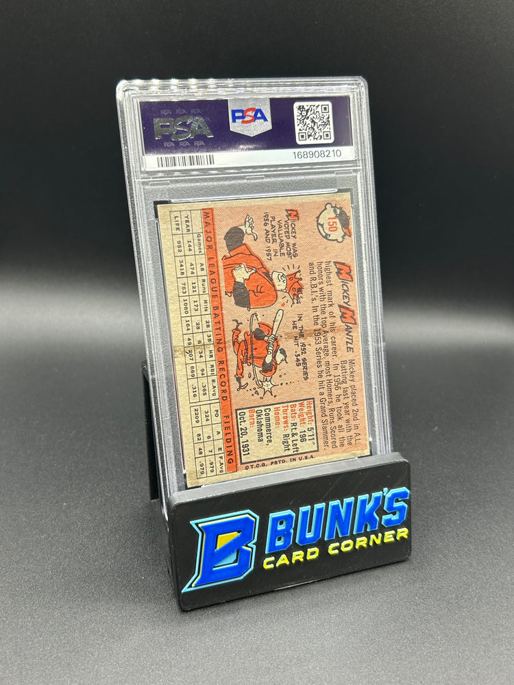 1958 Mickey Mantle Topps PSA 4