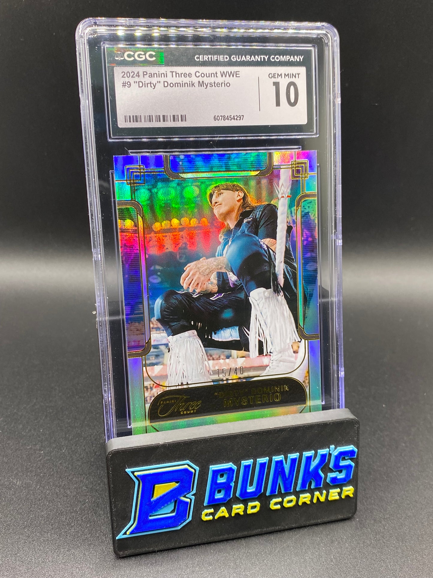 2024 Dominik Mysterio 15/40 CGC 10