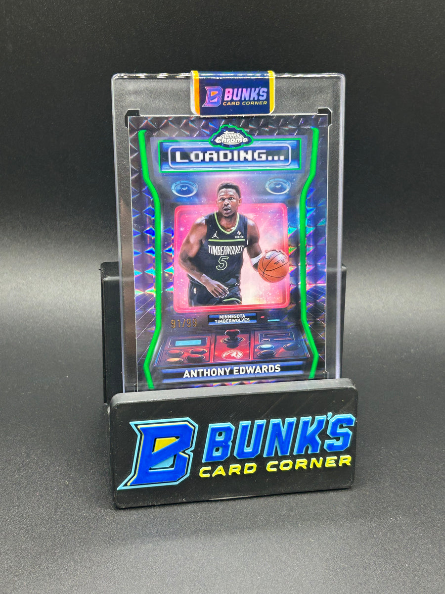 2025 Anthony Edwards Green Geometric Refractor Loading... 91/99
