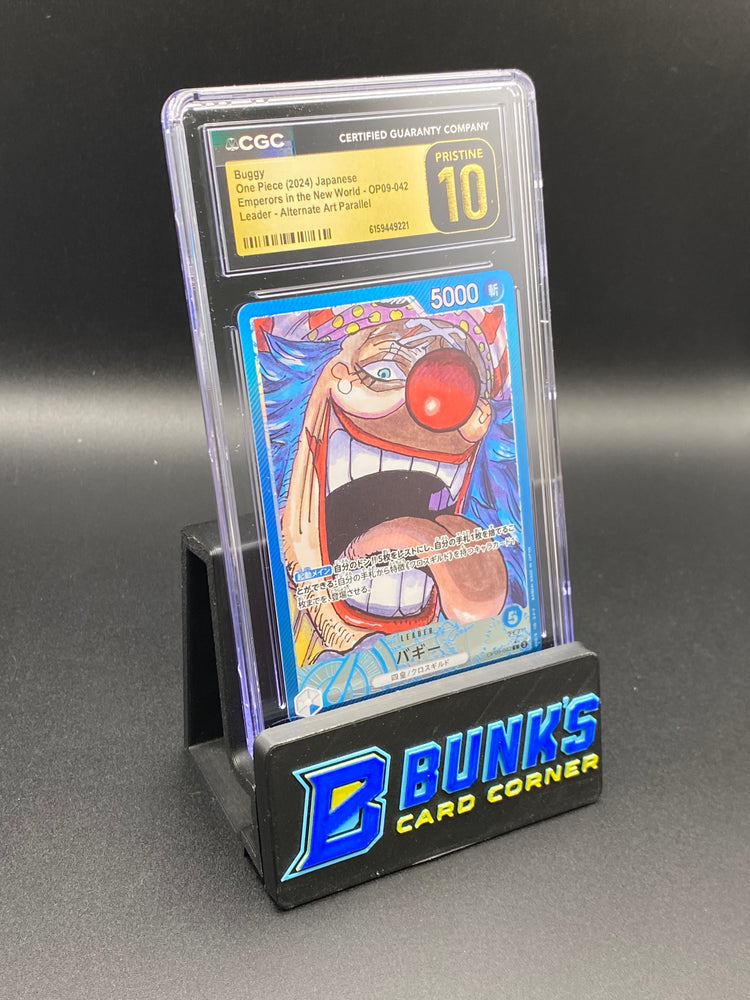 Buggy Leader Parallel OP09-042 CGC PRISTINE 10 Japanese