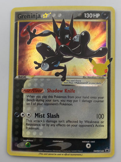 Greninja Gold Star Celebrations NM