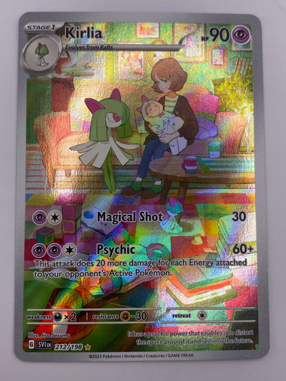Kirlia Illustration Rare Scarlet & Violet Base NM