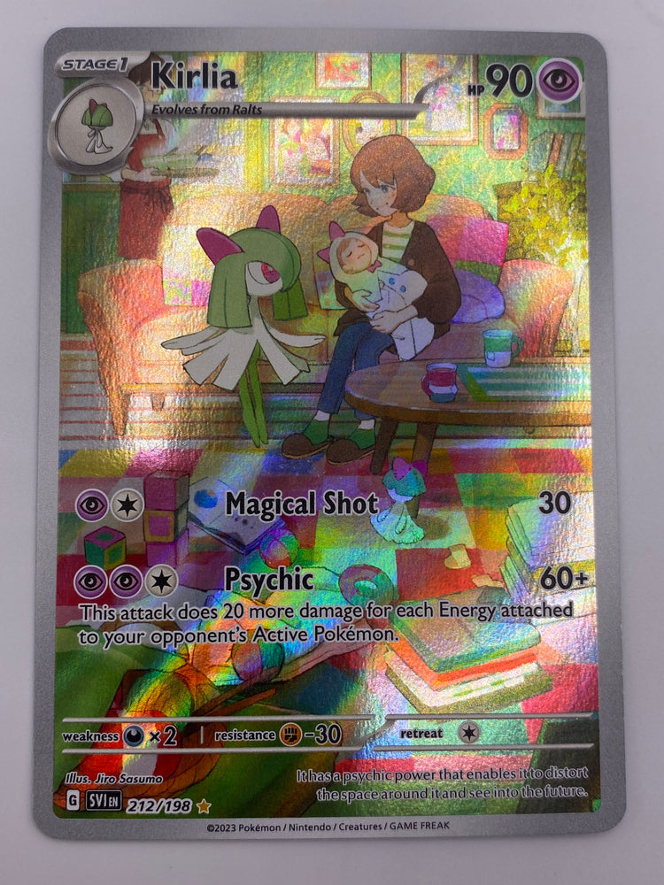 Kirlia Illustration Rare Scarlet & Violet Base NM