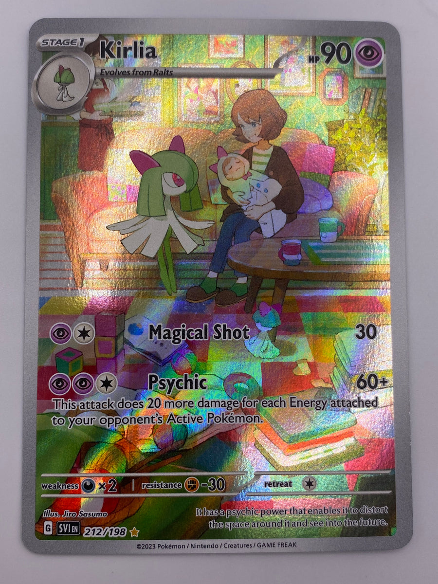 Kirlia Illustration Rare Scarlet & Violet Base NM
