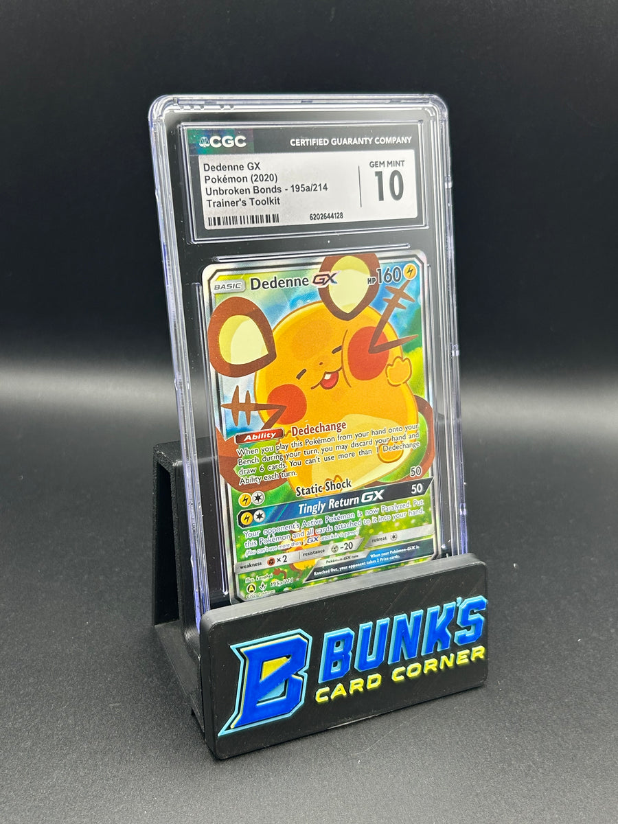 Dedenne Gx Unbroken Bonds CGC 10