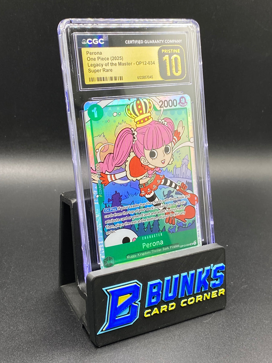 Perona Super Rare OP12 CGC PRISTINE 10