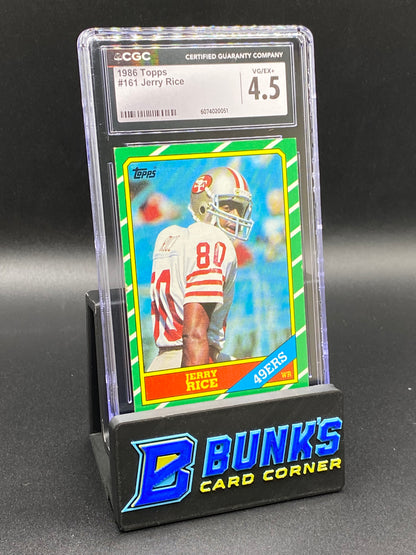 1986 Jerry Rice CGC 4.5 Rc