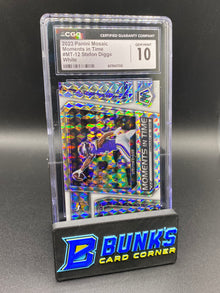 2023 Stefon Diggs White 6/25 CGC 10