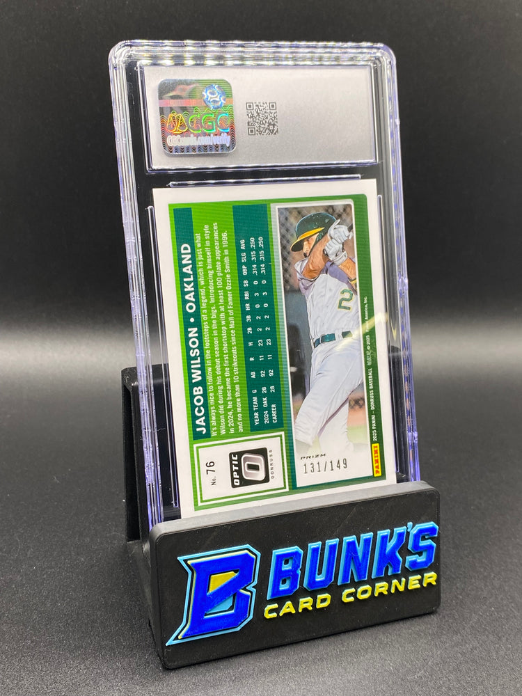 2025 Jacob Wilson Lime Green Optic CGC 10 131/149