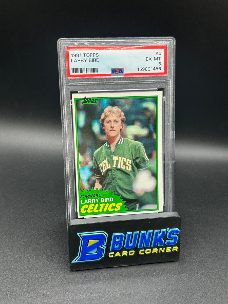 1981 Larry Bird Topps PSA 6
