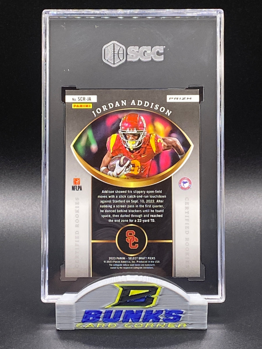 2023 Jordan Addison Rookie Card 20/25