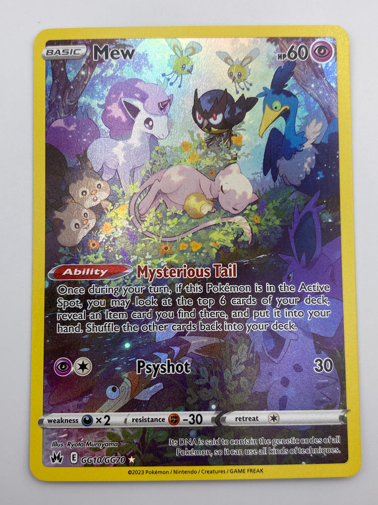 Mew Galarian Gallery Crown Zenith NM