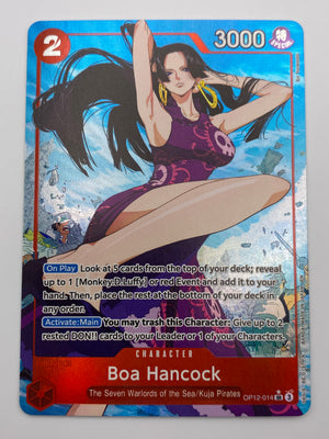 Boa Hancock OP12-014 SR Parallel NM