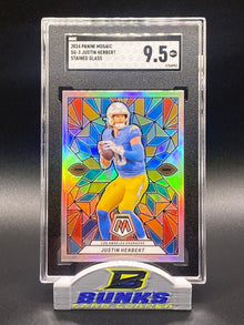 2024 Justin Herbert Stained Glass SGC 9.5