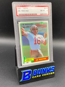 1981 Joe Montana PSA 8