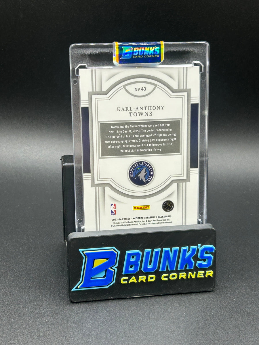 2023-24 Karl-Anthony Towns National Treasures 3/8