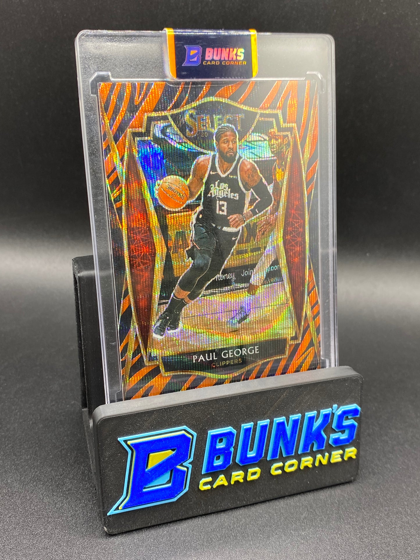 2021 Paul George Tiger Stripe Prizm