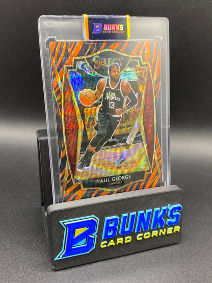 2021 Paul George Tiger Stripe Prizm
