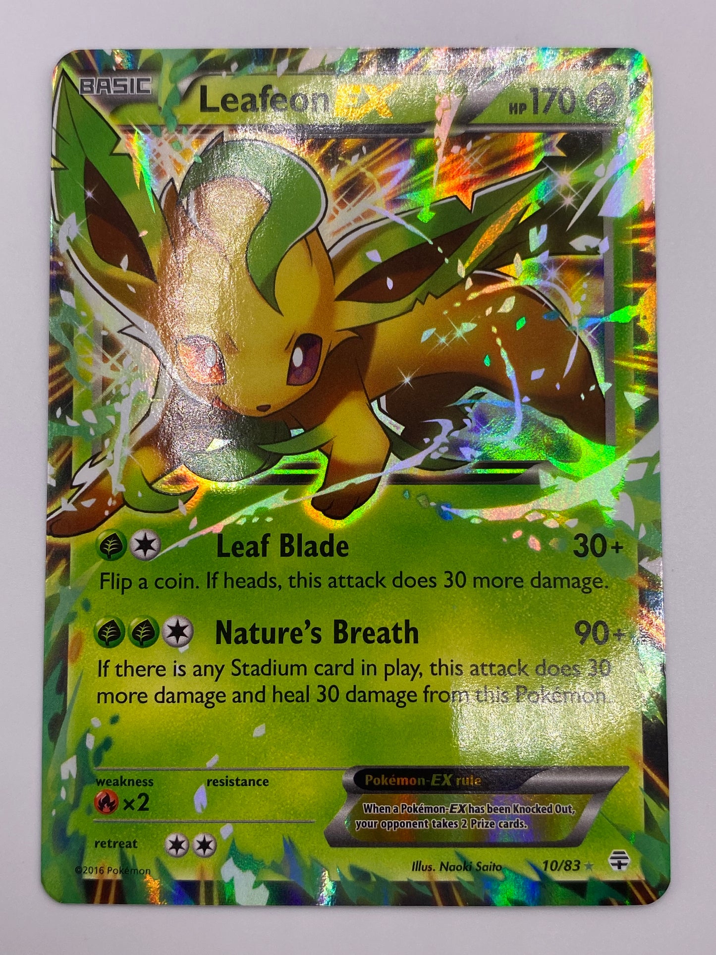 Leafeon Ex Generations LP