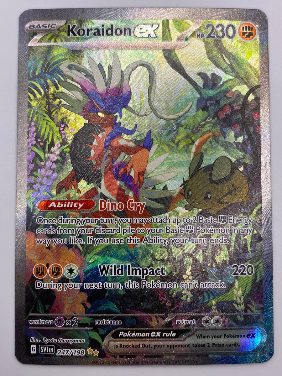 Koraidon Ex SIR Scarlet & Violet NM