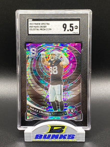2023 Maxx Crosby Celestial Prizm 27/99 (Box A3)