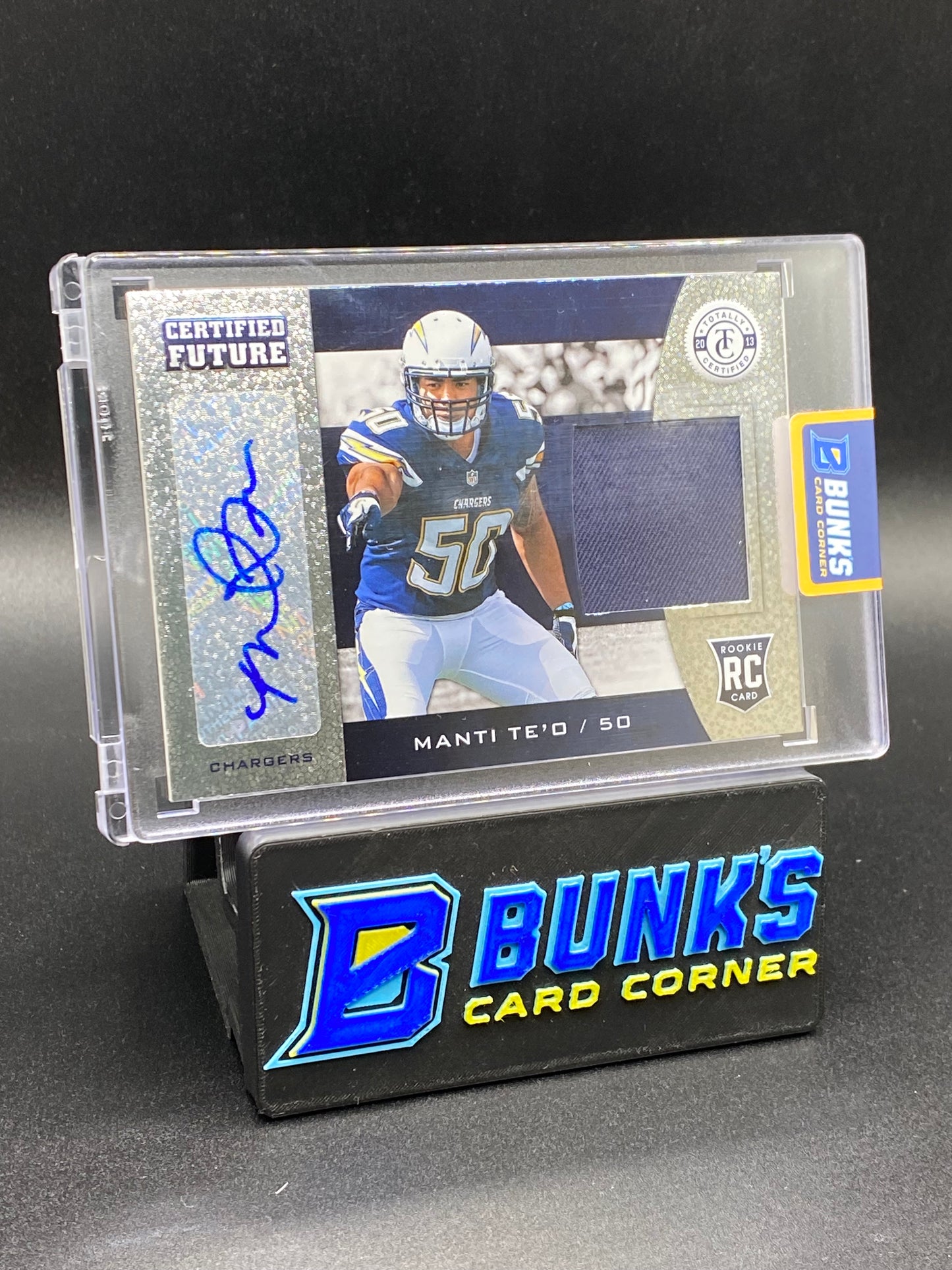 2013 Manti Te'O 102/149 Auto Patch Rc