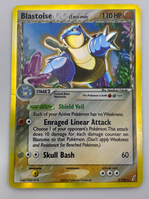 Blastoise Delta Species Holo Crystal Guardians MP-HP