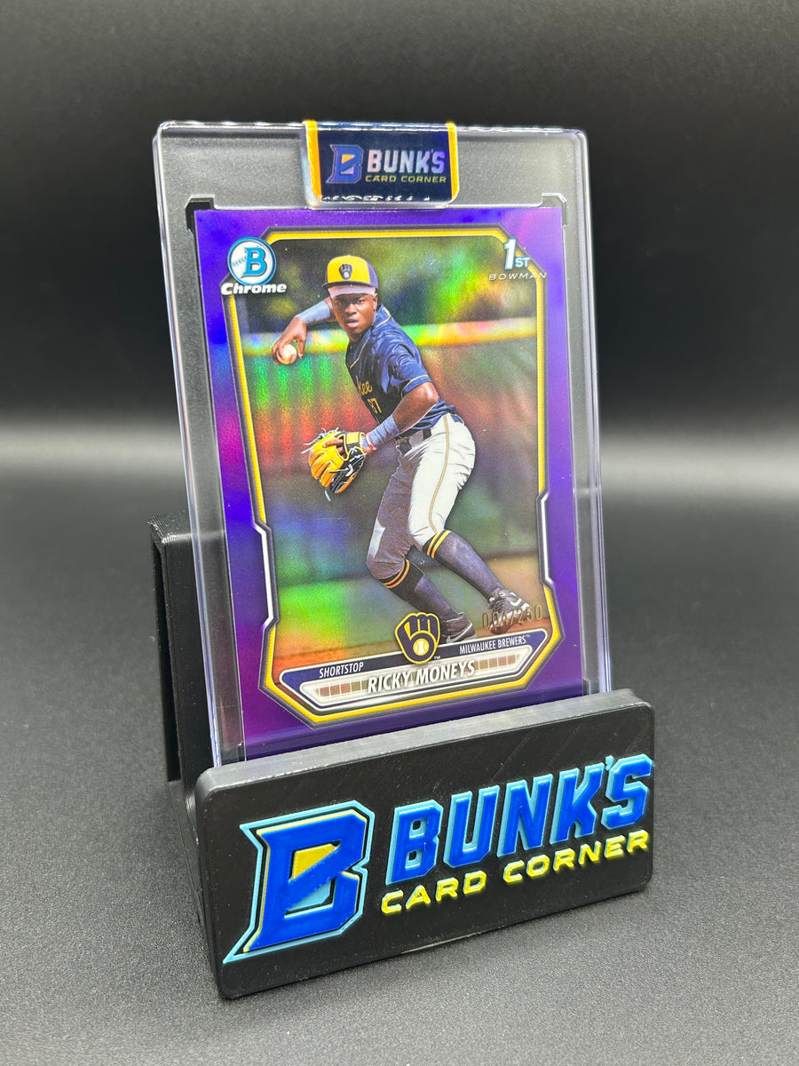 2026 Ricky Moneys First Bowman Chrome Purple 4/250