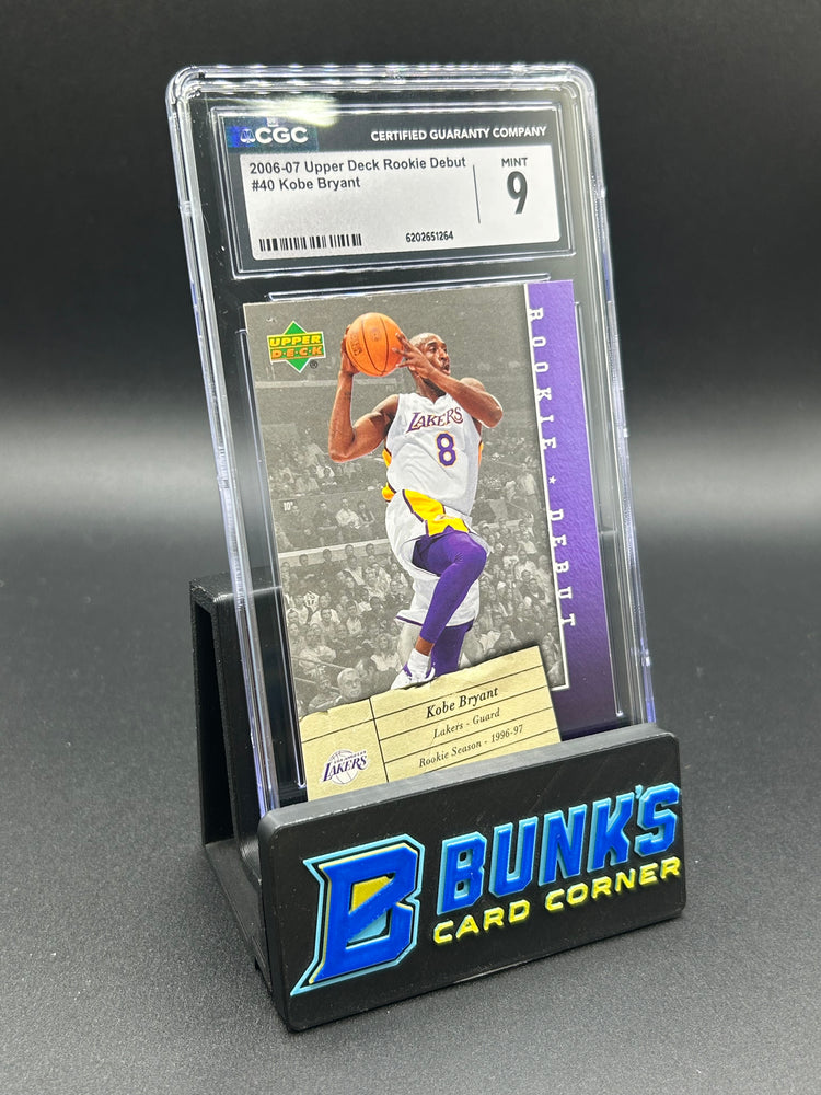 2006-07 Kobe Bryant Upper Deck Rookie Debut CGC 9