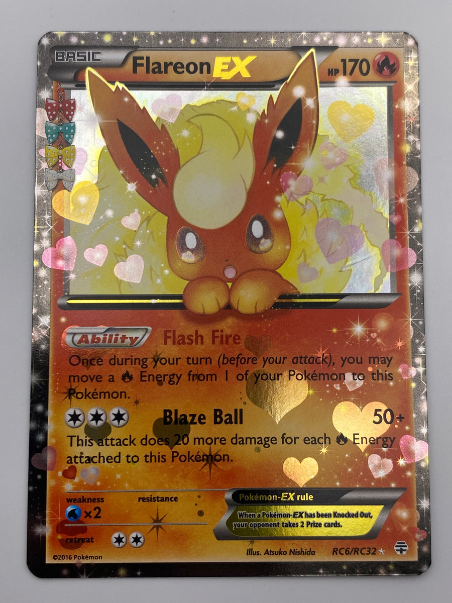 Flareon Ex Radiant Collection Generations LP