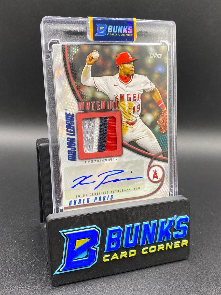 2025 Kyren Paris 5/5 Major League Material Auto