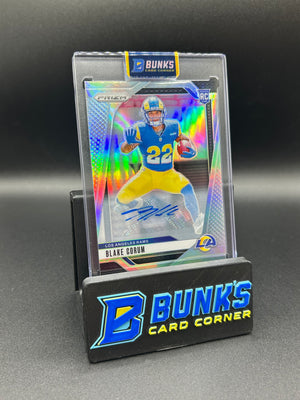 2024 Blake Corum Panini Prizm Silver Rc Auto