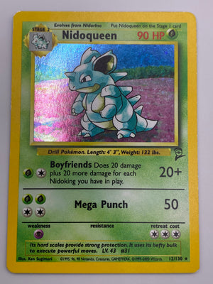 Nidoqueen Holo Base Set 2 LP