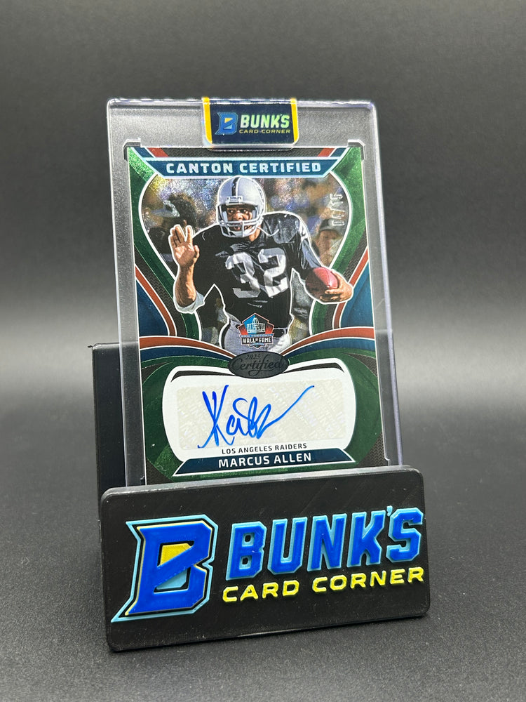 2025 Marcus Allen Certified Auto Green Etch 4/15