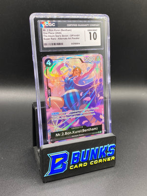 Mr. 2 Bon Kurei (Bentham) Alt Art Parallel Op14-091 CGC 10