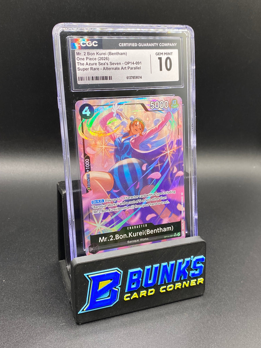 Mr. 2 Bon Kurei (Bentham) Alt Art Parallel Op14-091 CGC 10