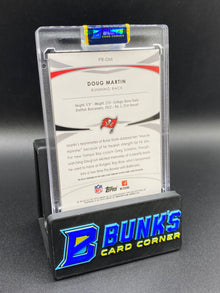 2012 Topps Prime Doug Martin 18/25 Patch Rc