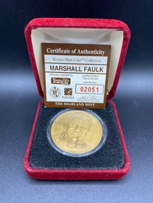 Marshall Faulk, Deion Sanders, & Dan Marino Bronze Mint-Coins