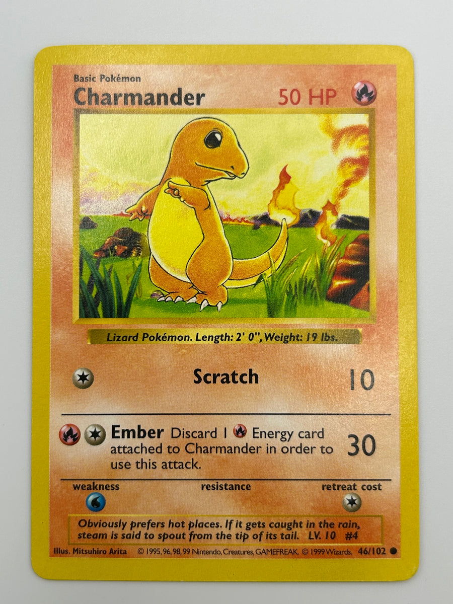 Charmander Shadowless Base Set LP