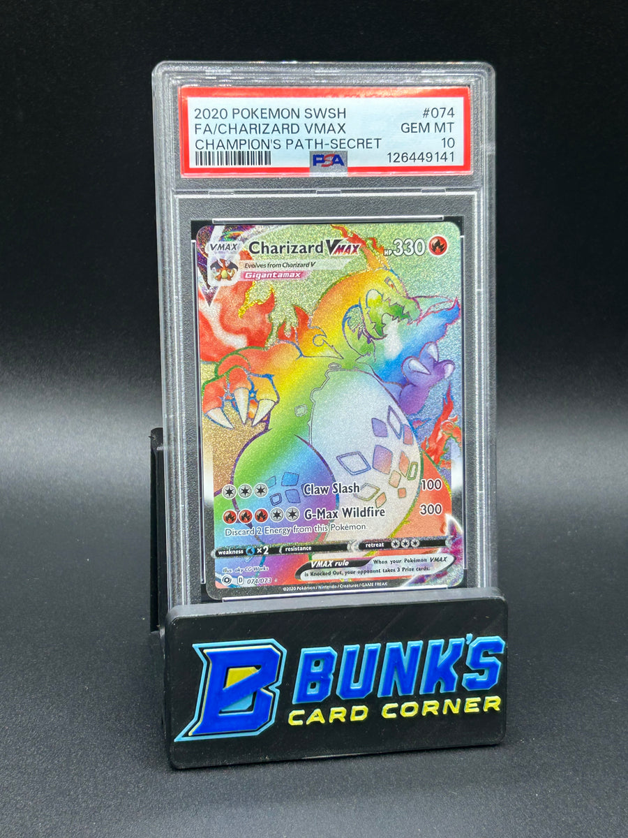 Charizard VMAX Secret PSA 10