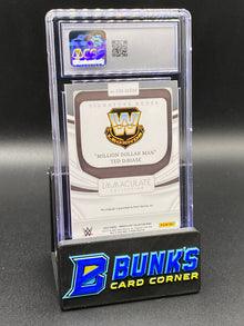 2022 Ted Dibiase Auto 99/99 CGC Authentic Auto 10
