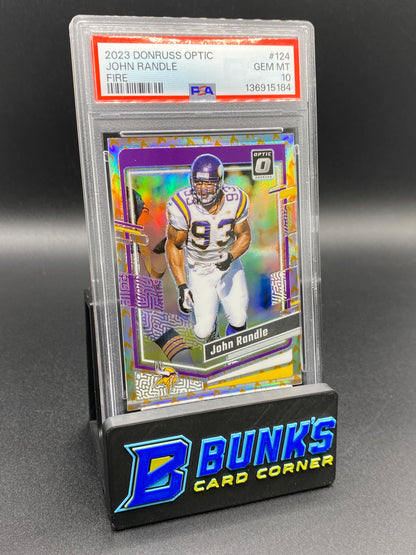 2023 John Randle Fire PSA 10