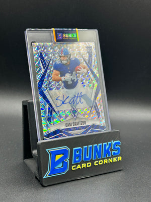 2025 Cam Skattebo Panini Pyramid Rc Auto