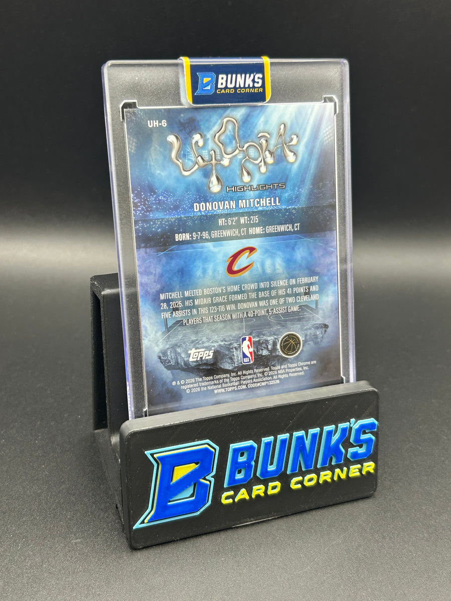 2026 Donovan Mitchell Topps Utopia Highlights 2/25